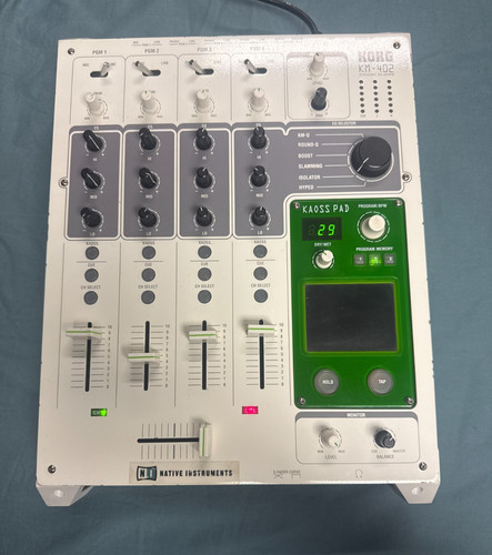 Testato korg 402 mixer - korg, km-402
