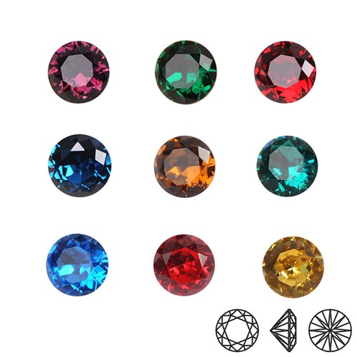 Strass colorati forma rotonda