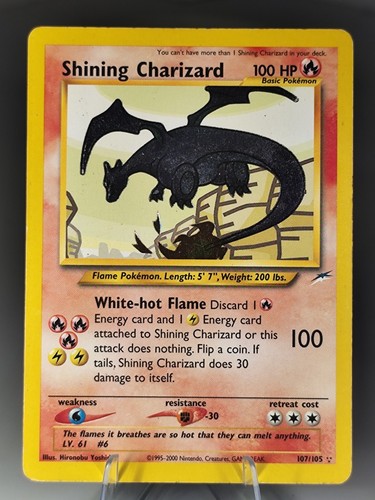 Shining charizard 107 105 - charizard, -neo