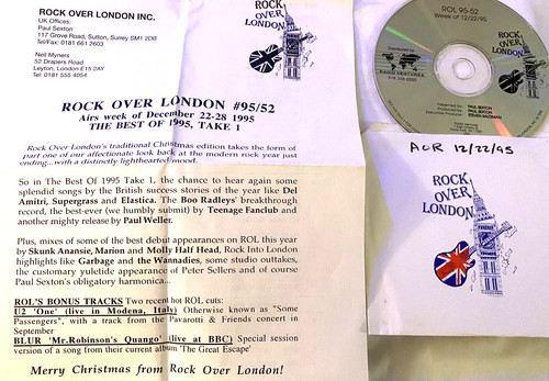 Rock over london aor - 12/22/95,