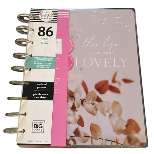 The happy planner - planner, wedding