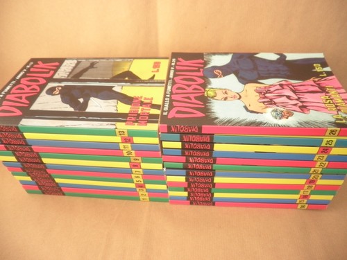 Diabolik serie completa 26 - diabolik, 1/26