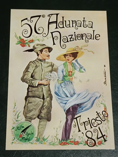 Cartolina 57a adunata - cartolina,