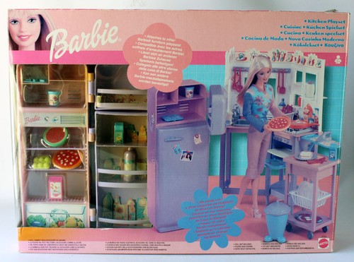 Barbie 2001 playset cucina - barbie,