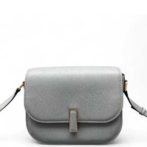 Valextra flap bag grey - flap,