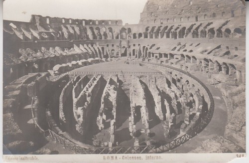 Italy rome colosseo - rome, interno