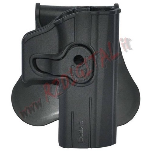 Fondina polimero cytac nera - fondina,