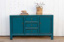 Lacquered pacific blue three - lacquered,