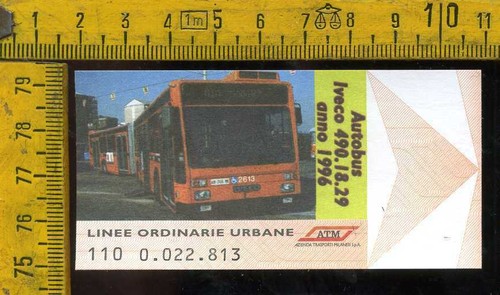 Biglietto atm tram milano - atm,