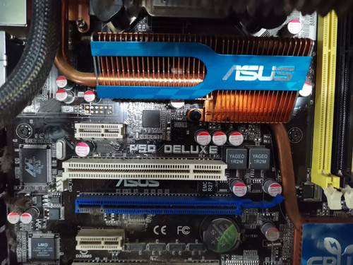 Retro gaming asus p5d - gaming,
