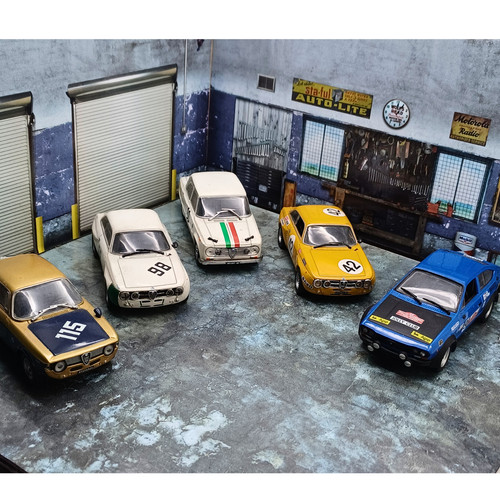 Modellini auto alfa - alfa, romeo