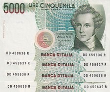 Repubblica 5000 lire - -,
