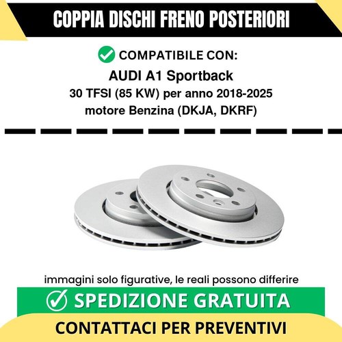 Coppia dischi freno - dischi, posteriori