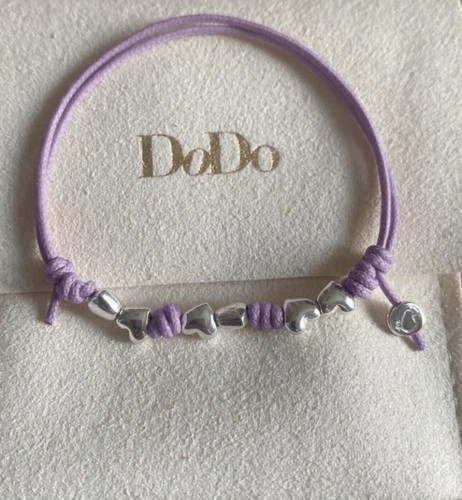 Bracciale cuori dodo pomellato - bracciale,