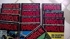 Diabolik fumetti anni - anni, '70