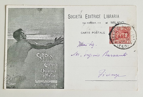 Cartolina pubblicitaria - cartolina,