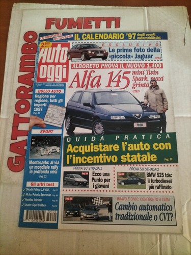 Auto oggi alboreto prova - auto,