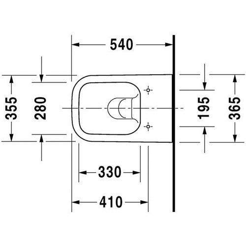 Duravit vaso sospeso rimless - duravit,