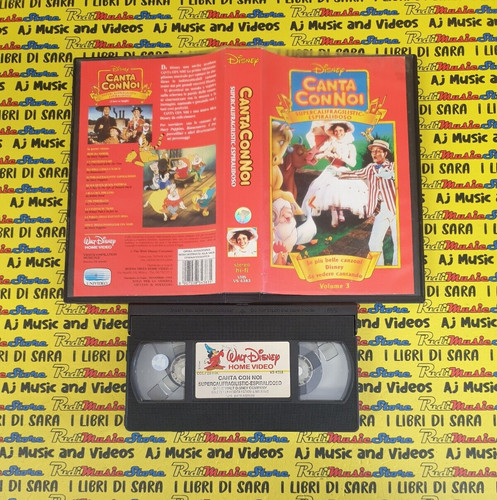 Vhs film canta con noi - canta,