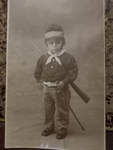 Foto cartolina storica 1917 - foto,