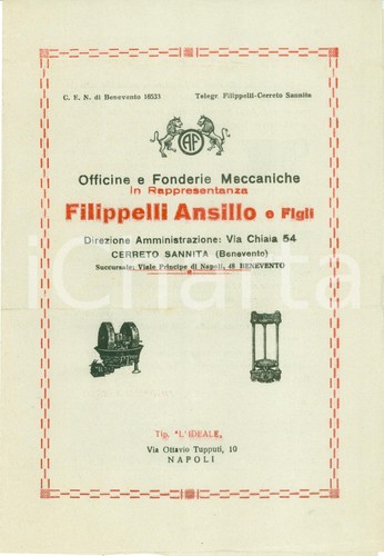 1935 cerreto sannita - ca,