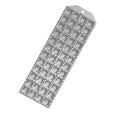 Stampo per raviolini quadrati 48 impronte, Fackelmann, alluminio