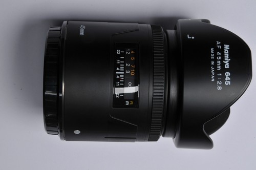 Mamiya 45mm af - af, +