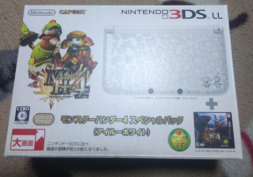 Nintendo 3ds monster hunter - xl,