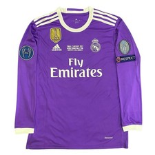 Maglia viola manica lunga Real