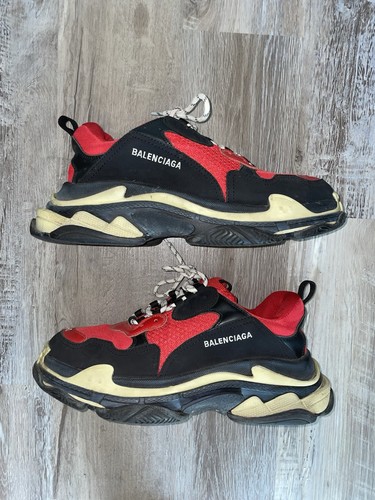 Balenciaga tripla nero rosso - tripla,