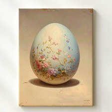 Floral Easter Egg