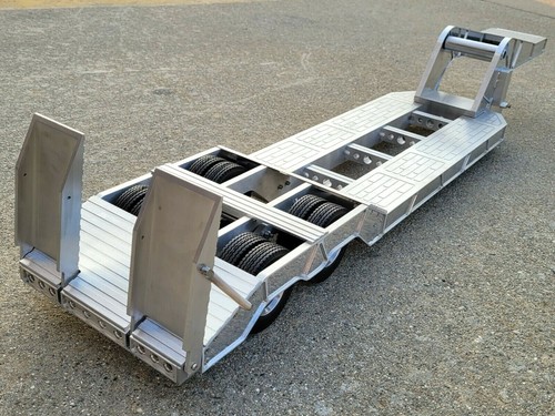 Rimorchio lowboy alluminio - rimorchio,
