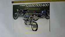 Yamaha XS 650 - 500 - 400 1978 depliant ITALIANO originale moto brochure