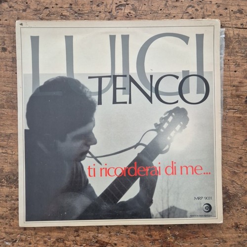 Luigi tenco ricorderai - lp,
