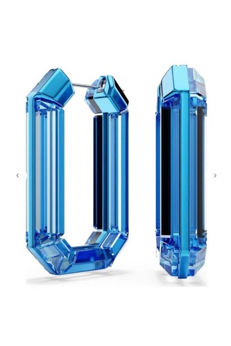 Orecchini cerchio swarovski - orecchini,