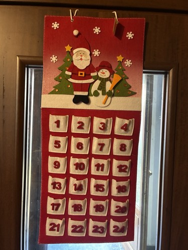 Calendario dell avvento - calendario, dell'avvento
