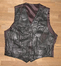 Gilet In Pelle Da Donna In