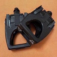 Pedale pieghevole in lega STRIDA nero ricambio nuovo quasi mai usato fuori produzione modello