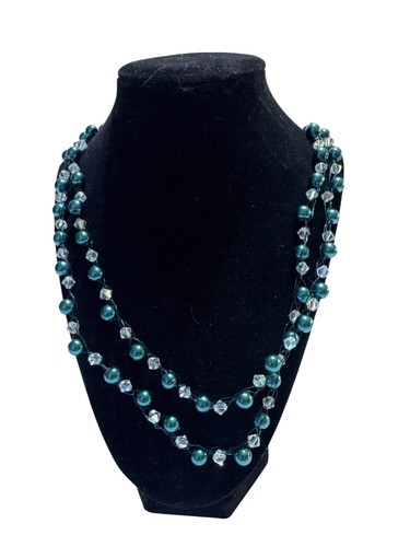Collana perline artigianali - collana,