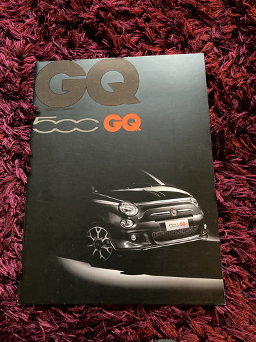Brochure fiat 500 edizione - fiat, gq