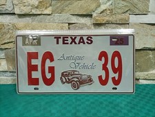 TARGA AUTO AMERICANA - TEXAS - FABBRI EDITORI - RIPRODUZIONE