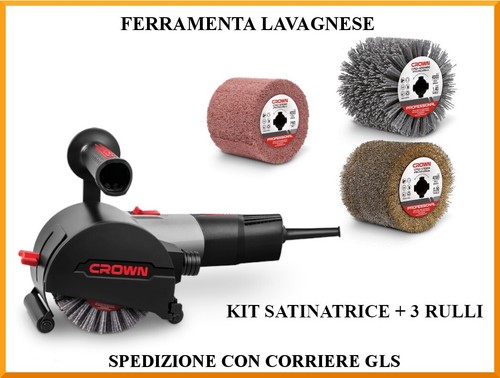 Kit satinatrice per metalli - , o