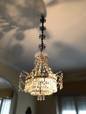 Lampadario cristallo antico