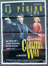 manifesto CARLITO'S WAY Al Pacino Brian De Palma Sean Penn Penelope Ann Miller