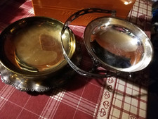 SET Centro Tavola in Acciaio Trattato - Usato Vintage