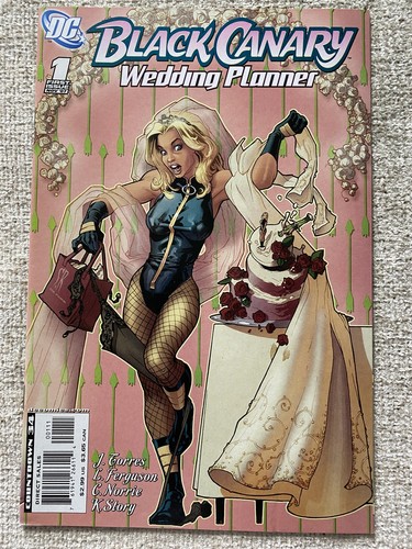 Black canary wedding - black, planner
