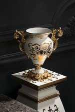 Vaso coppa in ceramica