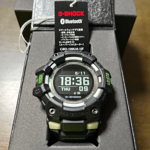 Casio shock gbd 100lm - g-shock, gbd-100lm-1jf