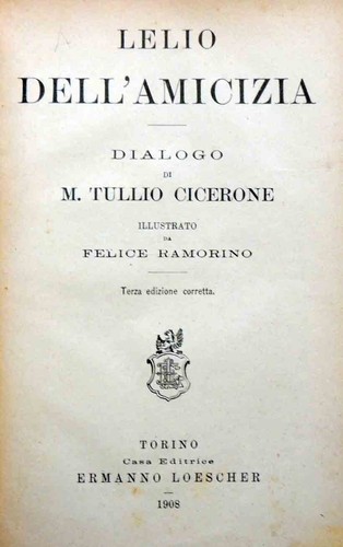 Cicerone lelio - cicerone, (cicero),