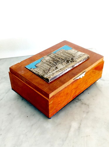 Scatola legno souvenir - in, di